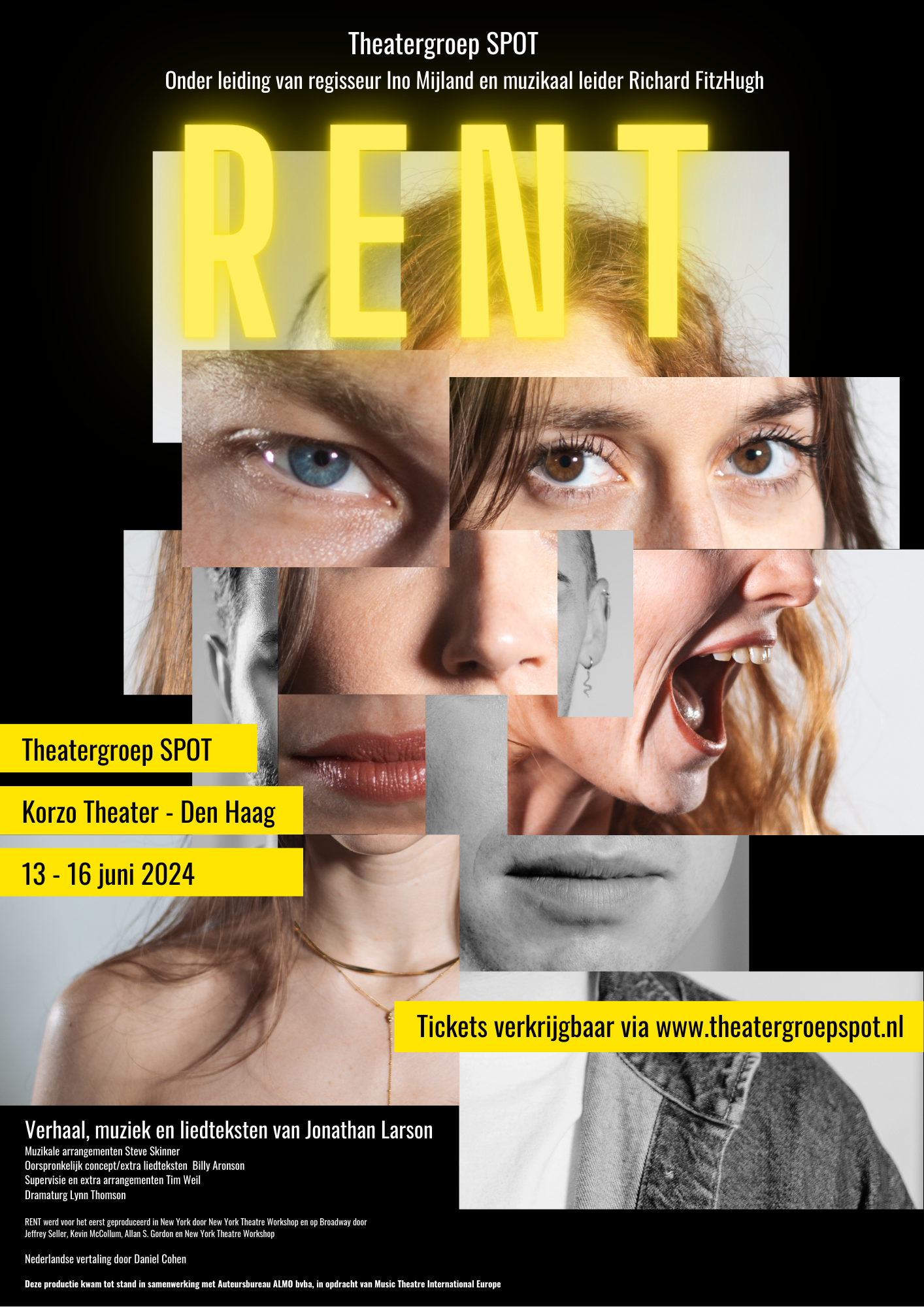 Theatergroep SPOT speelt klassieker RENT in Den Haag